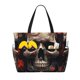 thumbnail image 1 of Fotbe Vintage Butterfly Flower Skull Bolsa de Viaje para Playa - Resistente al Agua, Bolsa Tote de Gran Capacidad y Ligera con 7 Bolsillos para Mujeres y Hombres, 1 of 7