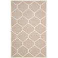 thumbnail image 2 of SAFAVIEH Cambridge Juan Geometric Wool Area Rug, Beige/Ivory, 5' x 8', 2 of 7