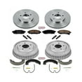 thumbnail image 3 of Power Stop Front and Rear Stock Replacement Drum and Shoe Kit KOE15125DK, 3 of 9