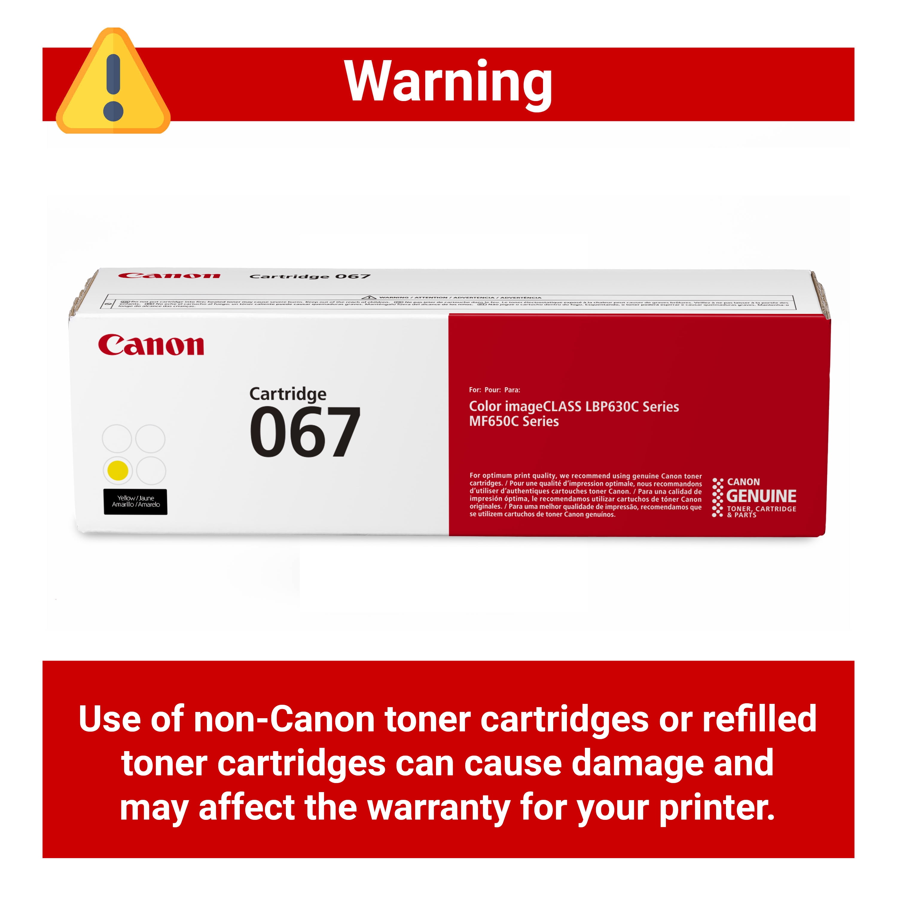 【2本】 Canon Toner Cartridge 053H yellow Canon 8532B001 (T02) Yellow Toner Cartridge, Genuine (G3674)