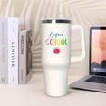 thumbnail image 5 of Teacher Gifts for Women -40Oz Tumbler Appreciation Gifts for Teachers Birthday Teachers'' Day Gifts Stainless Steel Tumbler with Handle and Straw Lid Cup Mug, 5 of 6