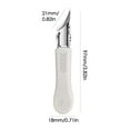 thumbnail image 4 of Upgraded Eagle Beak Beveled Nail Clippers, Long Handle Wide Jaw Slanted Nail Clipper, Eagle Beak Angled Edge Nail Clippers, Wide Jaw Opening Anti-Splash Nail Clipper for Men Women, 4 of 6