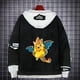 thumbnail image 3 of Chaqueta vaquera SANMU Pikachu Charizard Pattern para primavera/otoño, 3 of 3