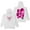 White, variant on AJ Lee Love Bites Hoodie Long Sleeve Streetwear Men Women Hooded Sweatshirts
