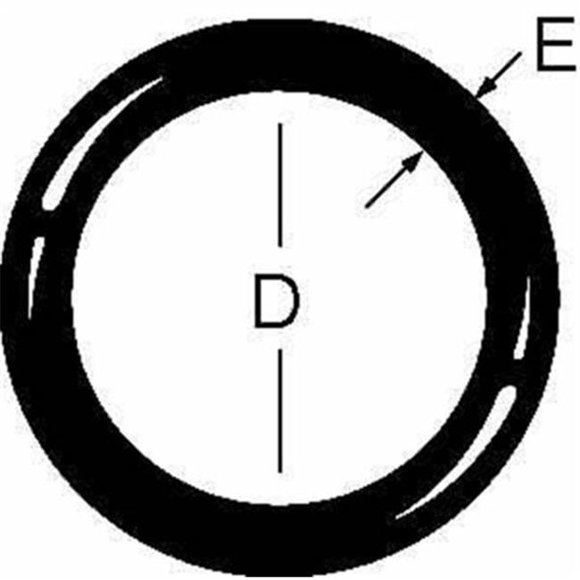 Aeroquip Eaton FCM3477 No. 12 Anneaux Toriques en Nitrile&44; Lot de 10