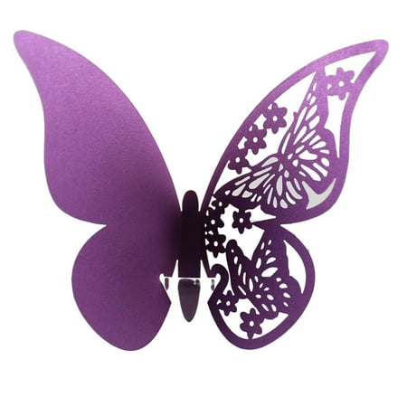 

Exquisite Butterfly Cardboard Decoration Butterfly Wall Sticker Decorative Card