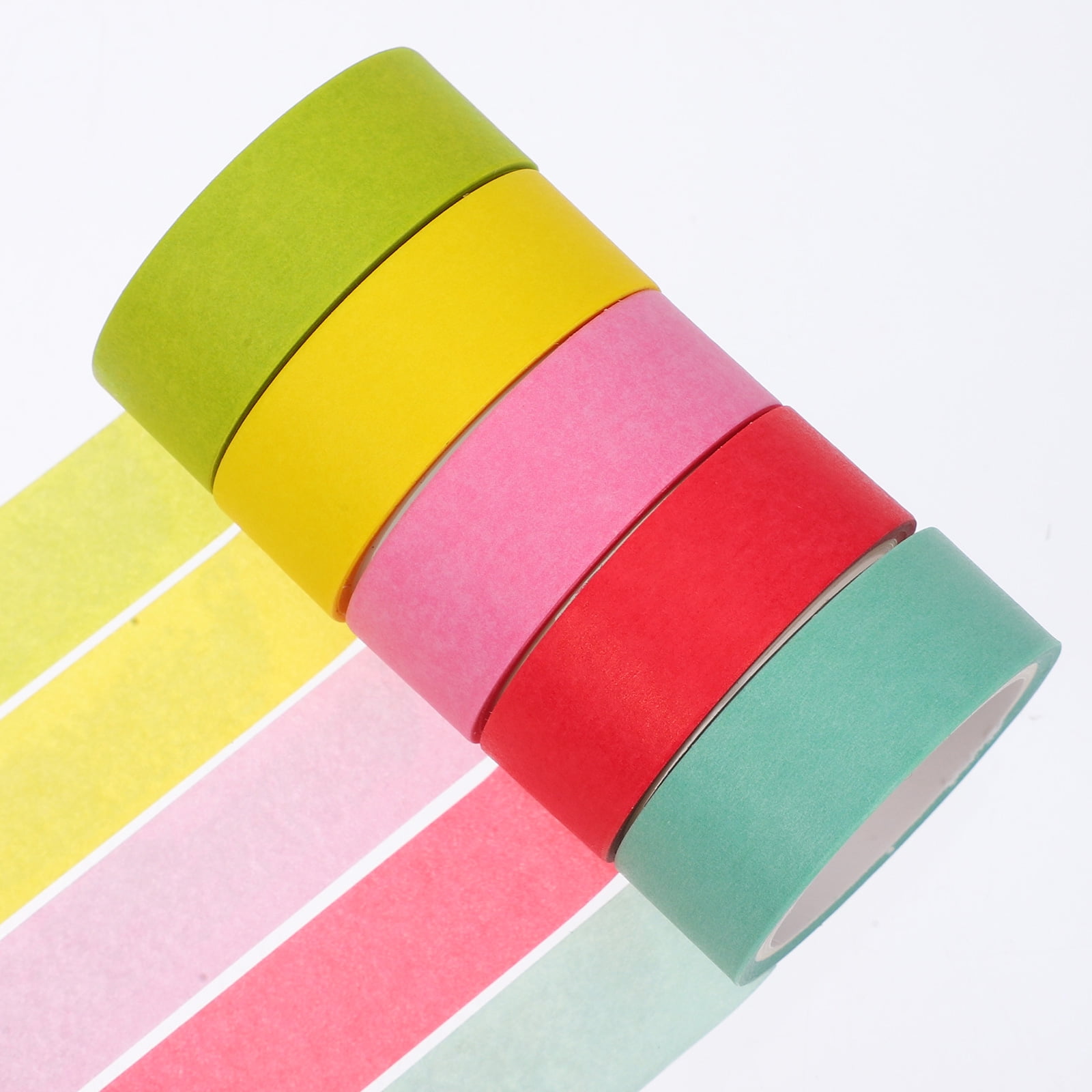 RENACLIPY Craft Materials Washi Tape Set High Adhesive Strength for Projects