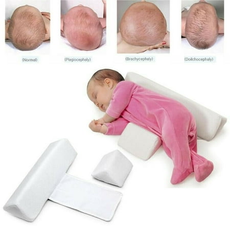 Baby Side Sleep Pillow Support Wedge Adjustable Newborn Infant Anti-Roll