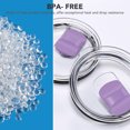 thumbnail image 2 of 1 Pack 20 oz Tumbler Lid, Replacement Lids Compatible for 20 oz Tumbler, 10/24 oz Mug and 10 oz Lowball, Travel Spill Proof Cup Lids Covers with Magnetic Slider Switch, BPA Free, Purple, 2 of 7