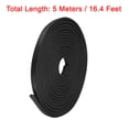 thumbnail image 5 of Unique Bargains Solid Rectangle Rubber Seal Strip 5mm Wide 3mm Thick 1 Meter Long Black, 10mm x 5mm x 5m, 5 of 5