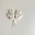thumbnail image 1 of Guantes de bebé de otoño del sur, de invierno, con dibujos de oso, cálidos, forrados con vellón, con dedos gruesos, bonitos guantes para niños, 1 of 6