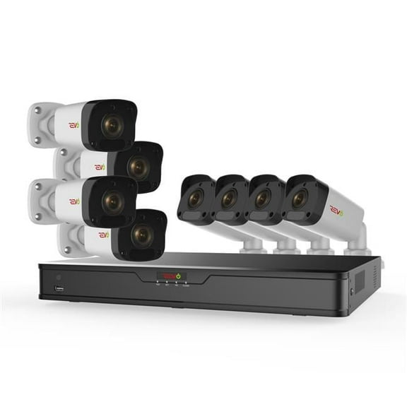 Ultra HD 16 Channel 2TB NVR Surveillance System with 8 x 2 Megapixel Cameras