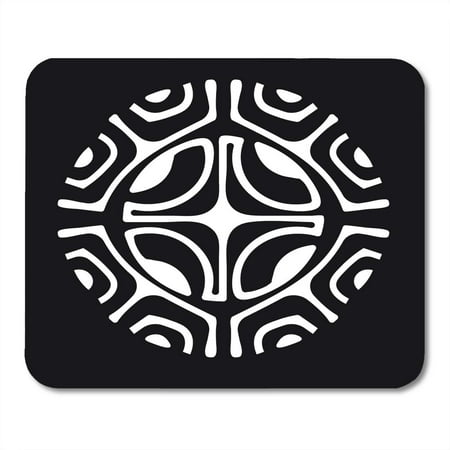 KDAGR Marquesan Cross is Symbol Which in Polynesian Tattoo Designs Ita to Symbolize Balance Between and Harmony Mousepad Mouse Pad Mouse Mat 9x10 (Best Cross Tattoo Designs)
