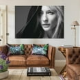 thumbnail image 3 of Australian Television Actresses Cate Blanchett Black And White Retro Poster Artworks Picture Print Poster Wall Art Painting Canvas Gift Decor Home Posters Decorative 12x18inch(30x45cm), 3 of 6