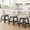 Beige-fabric, variant on LainTene 26" Swivel Bar Stools with Backs, 26" Counter Height Bar Stools, Extra Upholstered Counter Barstools with Square Solid Wood Legs for Kitchen Island, Dining Room