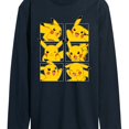 thumbnail image 3 of Pokémon - Pikachu Grid - Men's Long Sleeve T-Shirt, 3 of 5
