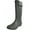 Matte Charcoal, variant on Norty Women’s Hurricane Rain Boots – Waterproof High-Calf Length 13 inch Rubber Winter Spring and Garden Boots - Runs 1/2 size large