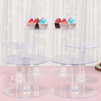 Wilton 3-Tier Pillar Cake Stand - Walmart.com