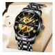 thumbnail image 2 of Reloj Automático Ben Nevis Esqueleto Acero Inoxidab Impermeable Y Luminoso Para Hombre Correa Negro, 2 of 8