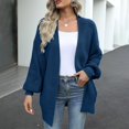 thumbnail image 2 of Sweaters for Women Suitable Fall and Winter Comfortable and resistant to pilling Blue S Womens Sweaters, 2 of 5