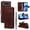 Brown, variant on Compatible with iPhone Air Case Wallet Case with Kickstand Credit Card Holder Slots Cute Cat Butterfly & Tree Embossed Premium PU Leather Protective Phone Case with Wrist Strap,Rose
