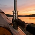 thumbnail image 3 of Bookk Chimney Cover Stainless Steel Scalding Mesh Protector With Easy Fastener For Stove Tent Stove And Camping, 3 of 4