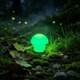 thumbnail image 7 of Diceymbol Mini Glow in The Dark Mushroom Figurines 3 Pcs Flocked Resin Fairy Garden Decor 1 Inch, 7 of 7