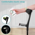 thumbnail image 2 of ENLUNTRA Forearm Crutches for Adults(x2 Units),Portable and Foldable Crutches for Walking, 2 of 7