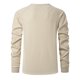 thumbnail image 3 of Playeras De Algodon Para Hombre, Camiseta Informal De Otoño A Cuadros, Camiseta De Manga Larga Con Solapa Y Botones, 3 of 6