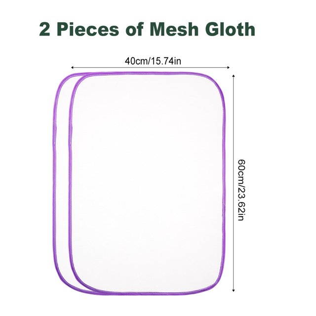 Langgg Ironing Mesh Cloth Foldable Heat Resistant Iron Pad Guard Reusable Manual Anti-scalding Scorch Mat Accessory Color Random 40x60cm