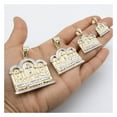 thumbnail image 2 of Men's Diamond-Cut Last Supper Charm Pendant unisex Adult 10K Yellow White  Gold, All Sizes - Goldum NYC, 2 of 5