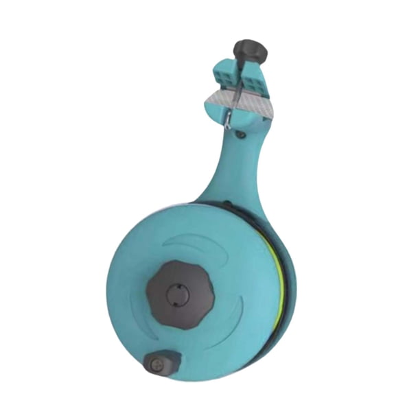 Carrete de línea de pesca, herramienta para enrollar línea de pesca, compacto, regalo de pesca, rápido Azul