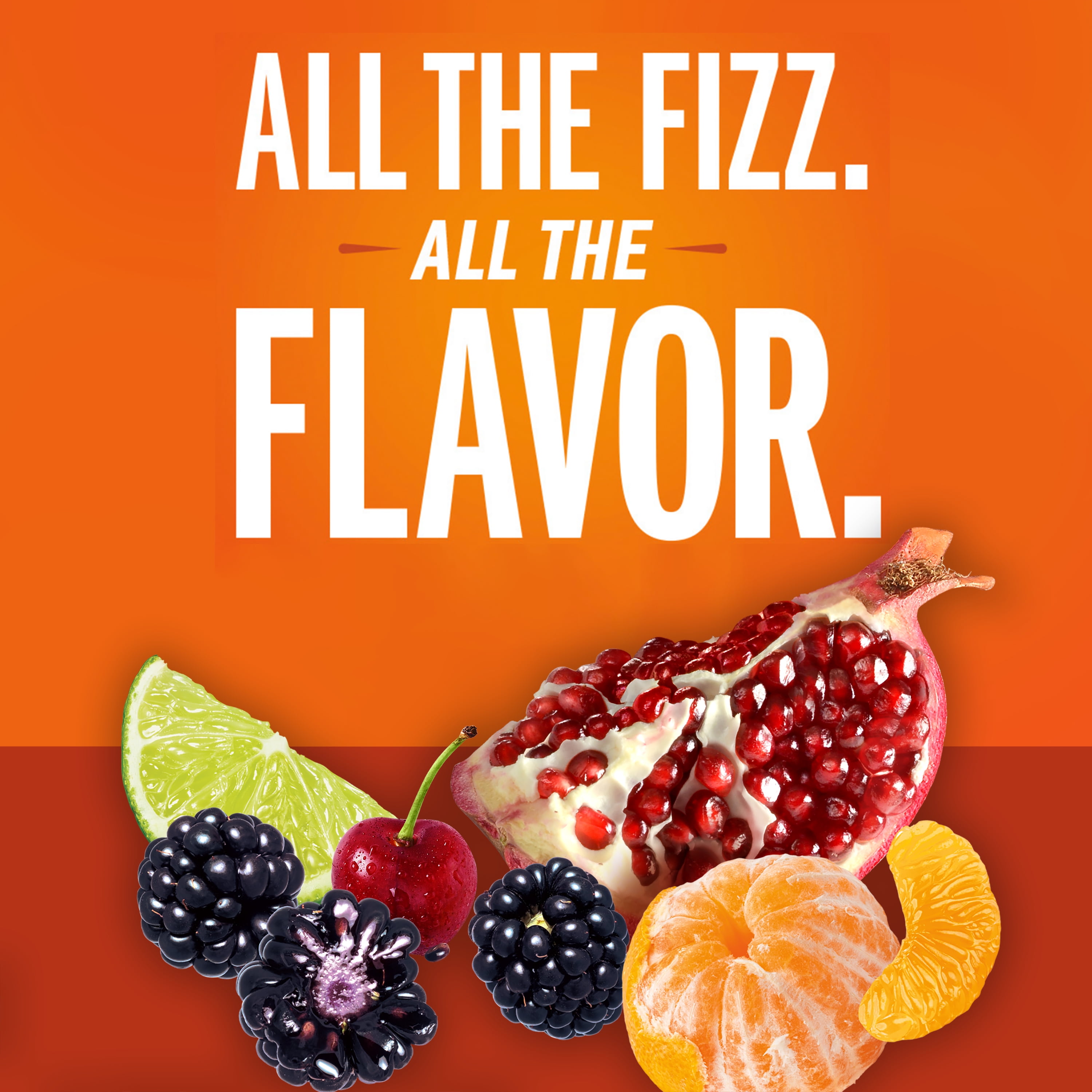 IZZE Sparkling Juice Beverage Blend, Variety Pack, No Sugar Added, 8.4 FL OZ, 24 Cans