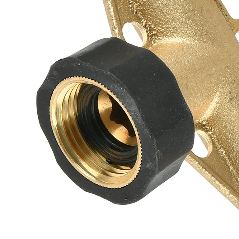 Expert Gardener Brass 4-Way Hose Faucet Manifold photo 5