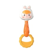 Toys for Kids! Fwttom Baby Rattles 0-6 Months, Soothing Early Educational Baby Toys, Boil-Safe Soft Rubber Toddler Toys Hand Rattles for Babies 0-6 Months