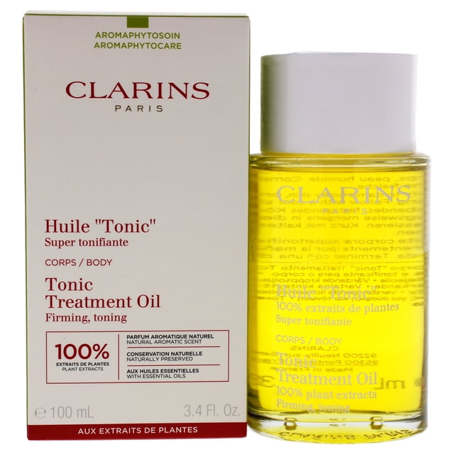 Tónico de aceite de tratamiento corporal de Clarins para unisex - Tratamiento de 3,4 oz Clarins Clarins Tonic Body Tratamiento De Aceite 100 Ml