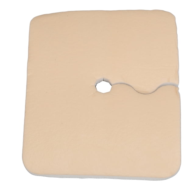 Almohadilla de traqueotomía médica,Almohadilla de traqueotomía Almohadilla de traqueotomía quirúrgica de PVC suave Almohadilla de traqueotomía Diseño elevado