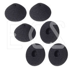 Ear Harmony Cone ECS PT5 Replacement Cone Shape Antimicrobial Ear Cushions for Olympus E61 and E62 Transcription Headsets, 3 Pair ()