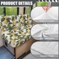 thumbnail image 5 of HELLHERO Lemon RV Dinette Cushion Covers Stretch Camper Cushion Covers, Washable, Suitable for Couch Travel Trailer, Fit for Bench RV Dining Table, 5 of 7