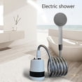 thumbnail image 2 of Portable Shower Camping Outdoor Shower Handheld Electric Shower Battery Powered Compact Handheld Rechargeable Camping Shower Head, 2 of 5
