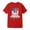 Red, variant on America 250 Merchandise Mens Short Sleeve Crewneck Patriotic Bulldog Graphic Tee Summer Casual Beige L