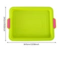 thumbnail image 1 of Silicone Bakeware with Handles Rectangular Baking Pan Non-stick Baking High Temperature Resistant Sheet Baking Tools for Home Restaurant Dessert Shop, 1 of 9