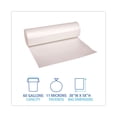 thumbnail image 4 of 38 in. x 58 in. 11 mic 60 gal. High-Density Can Liners - Natural (200/Carton), 4 of 7