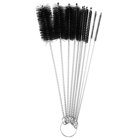 

GGTHE Bottle Brush Bottle Cleaning Brushes Cleaning Brush Cleaner for Narrow Neck Bottles Cups with Hook Set of 10 pcs