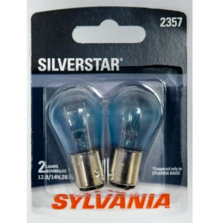 Sylvania 2357 SilverStar Mini Bulb, Pack of 2
