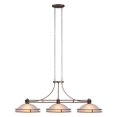 thumbnail image 2 of Traditional Style 56" Cosmopolitan 3-Light Billiard Light, Bronze, 2 of 2