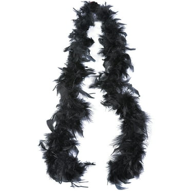 5' Glitter Feather Boa Adult Halloween Accessory - Walmart.com