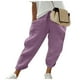 thumbnail image 4 of WILLBEST Pantalones Casuales para Mujer: Pantalones Anchos con Estampado de Moda, Cintura Elástica y Bolsillos para Un Uso Cómodo Hasta el Tobillo. Extra Grande, 4 of 6