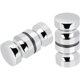 thumbnail image 1 of Sliding shower door handles stainless steel compatible glass shower 2pcs, 1 of 5