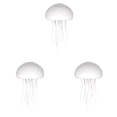 thumbnail image 1 of Jellyfish Control Voz Carga Tipo C Degradado RGB (colgante), 1 of 6